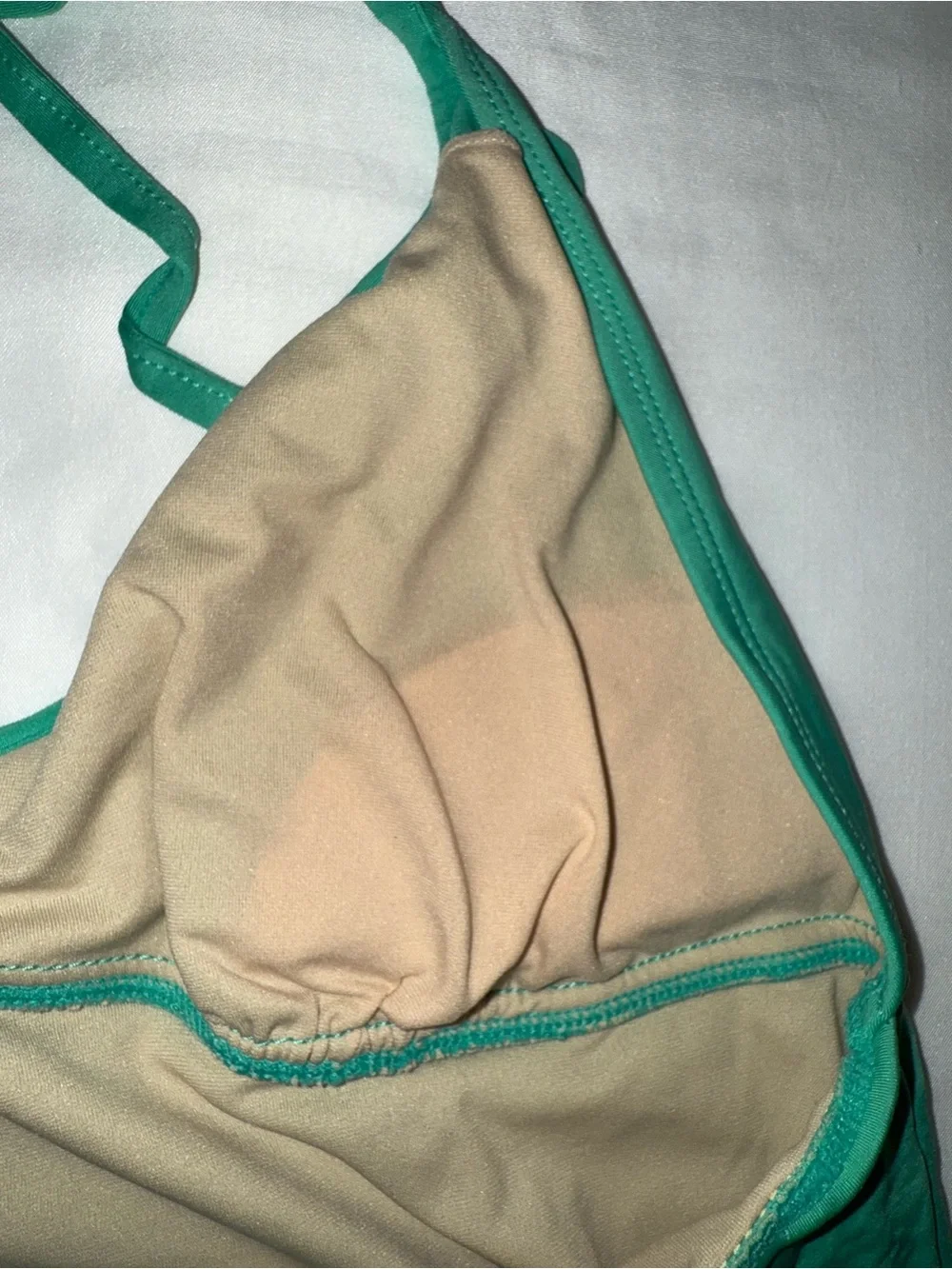 Old Navy Green Women's two-Piece Tankini Swimsuit with Ruffle Trim